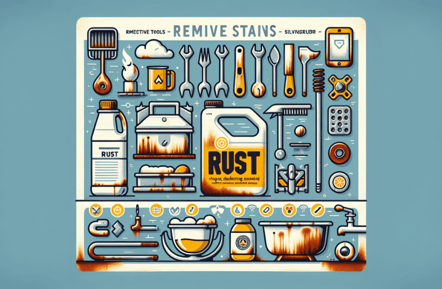Elimina las Manchas de Óxido en Casa: Estrategias Efectivas y Sencillas