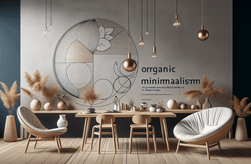 «Essencia Natural: Hacia el Futurismo Orgánico en el Diseño de Interiores 2025»