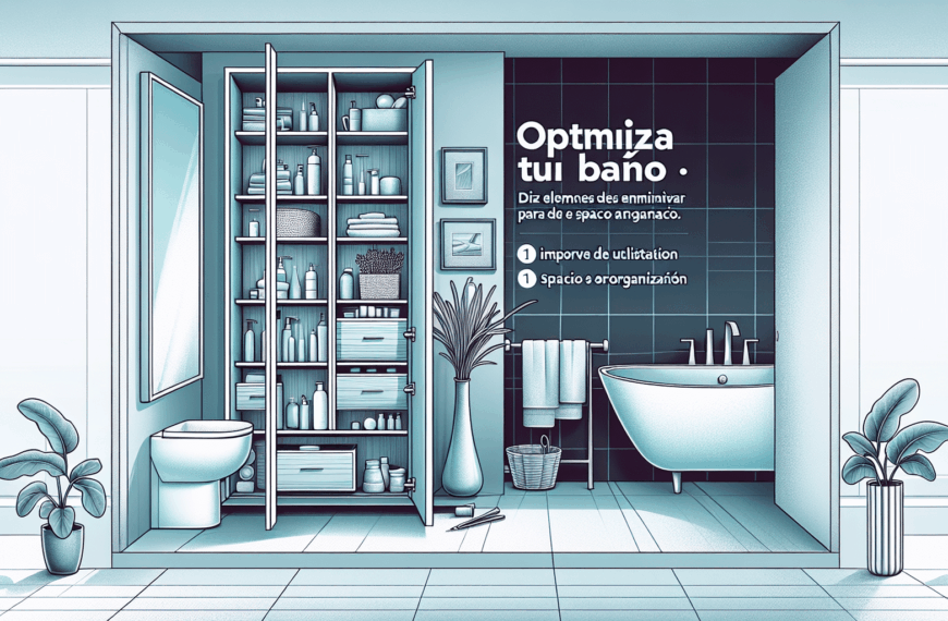 Optimiza Tu Baño: Diez Elementos que Debes Eliminar del Armario para Mejora de Espacio y Organización