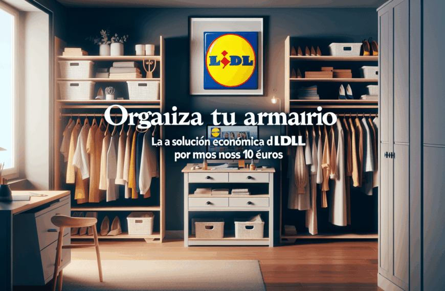 Organiza Tu Armario: La Solución Económica de Lidl por Menos de 10 Euros