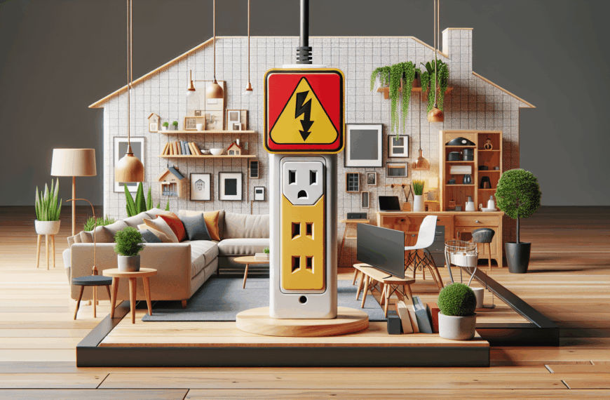 Precaución: No Colocar Regletas en Esta Área de Tu Hogar para Evitar Riesgos