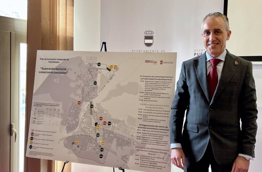 Puertollano busca financiación europea para el Mercado Gastro, la Ciudad Deportiva y el Paseo del Bosque en sus nuevos proyectos