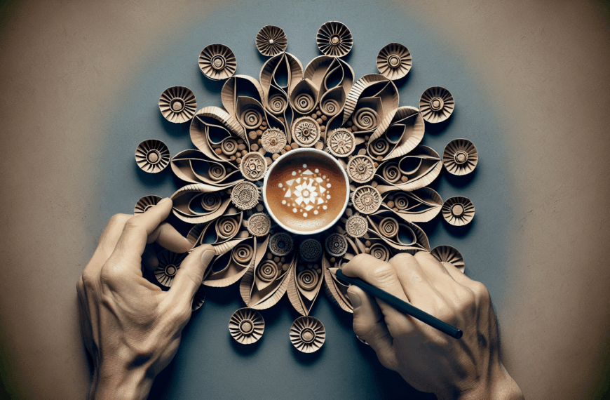 Convierte Tu Vaso de Café en una Obra Maestra con Esta Manualidad Decorativa