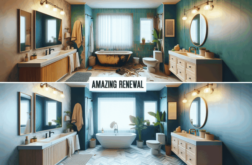 Transformación Impactante: De Baño Aburrido a Santuario Revitalizante