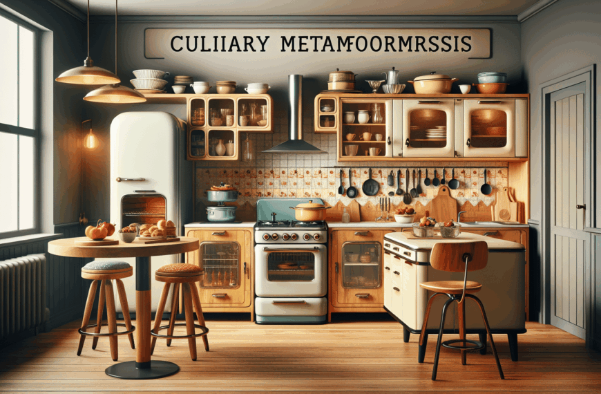 Renovación Sorprendente de una Cocina Retro: La Metamorfosis Culinaria