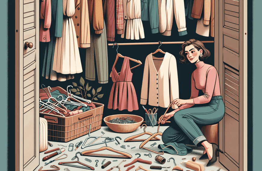 Renueva Tu Armario: Ideas Creativas para Reutilizar Perchas Antiguas