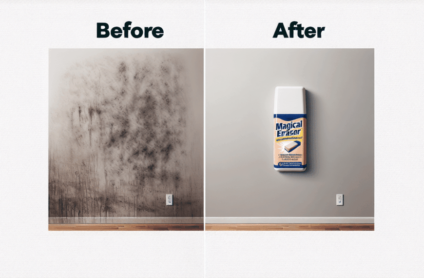 El Milagroso Borrador Mágico de Mercadona: La Solución Definitiva para Roces en Paredes