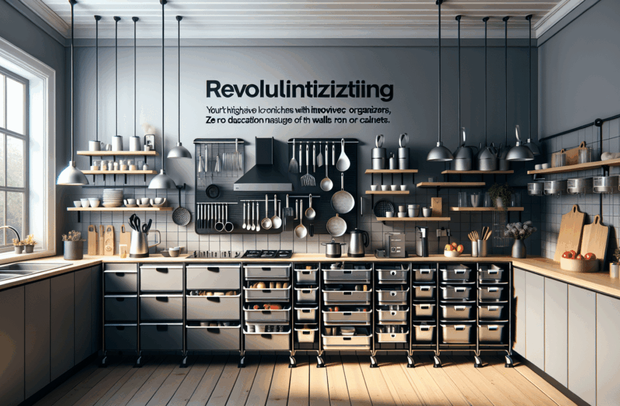 Revoluciona Tu Cocina con los Innovadores Organizadores de Aldi: Instalación Sencilla y Sin Daños