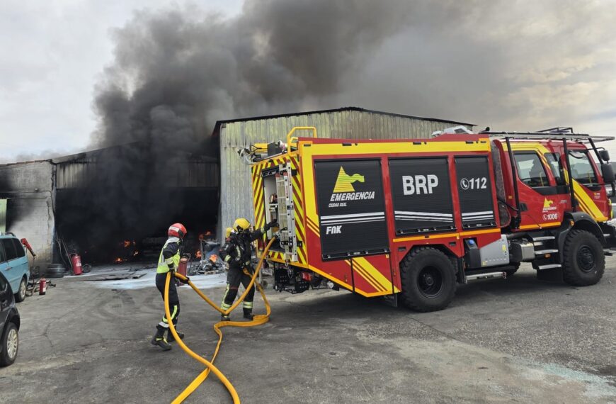 Los bomberos del Consorcio SCIS de Ciudad Real realizaron más de 6.850 intervenciones en 2024
