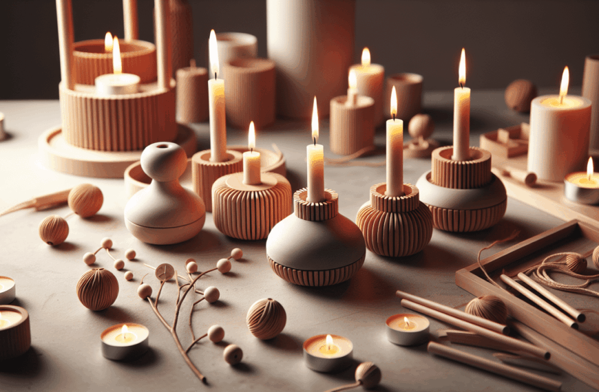 Stumpastaken & Lumi: Innovadores Portavelas Suecos de Diseño Exclusivo