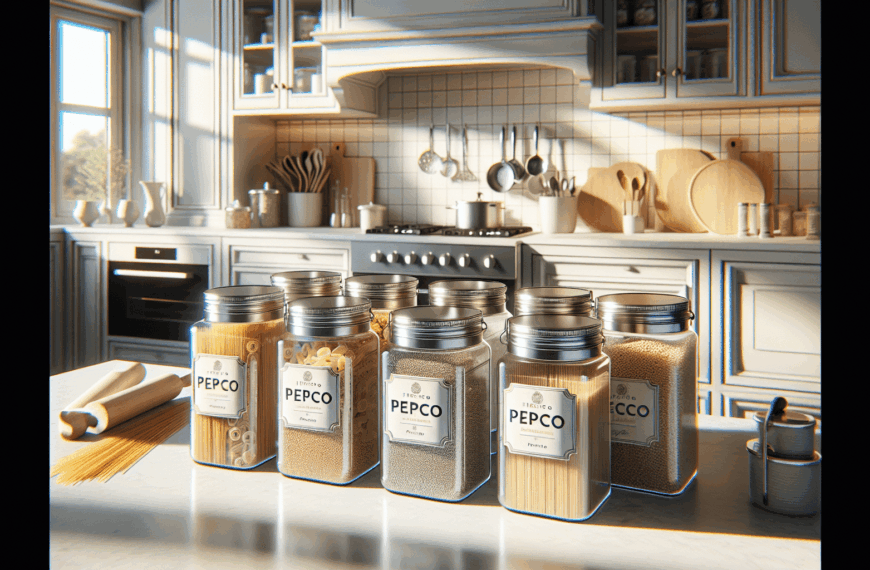 Tarros de Cocina Pepco: Estilo y Orden en Tu Cocina
