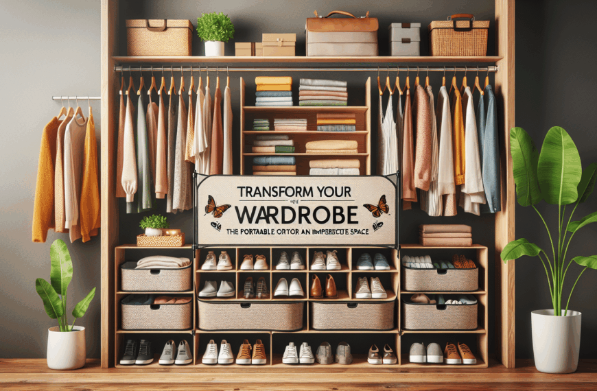 Transforma Tu Armario: El Organizador Portátil de Tiger para un Espacio Impecable