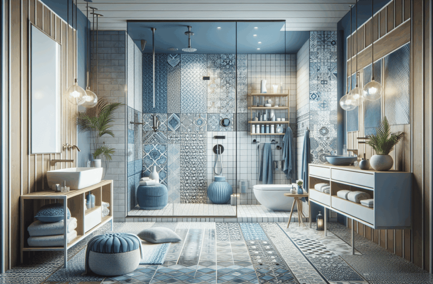 Transforma Tu Baño: Innovación y Estilo sin Cenefa de Azulejos
