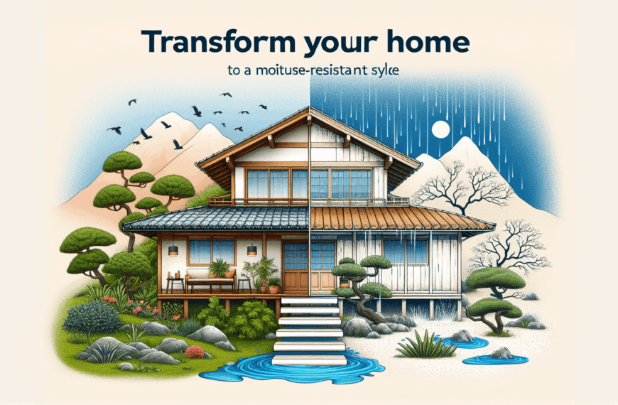 Transforma Tu Hogar: De Gotelé a un Estilo Japandi Resistente a la Humedad