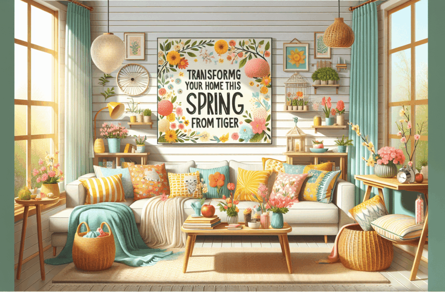 Transforma Tu Hogar Esta Primavera con las Nuevas Ideas de Tiger