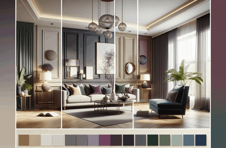 Transforma tu hogar: Seis colores elegantes para añadir estilo y refinamiento