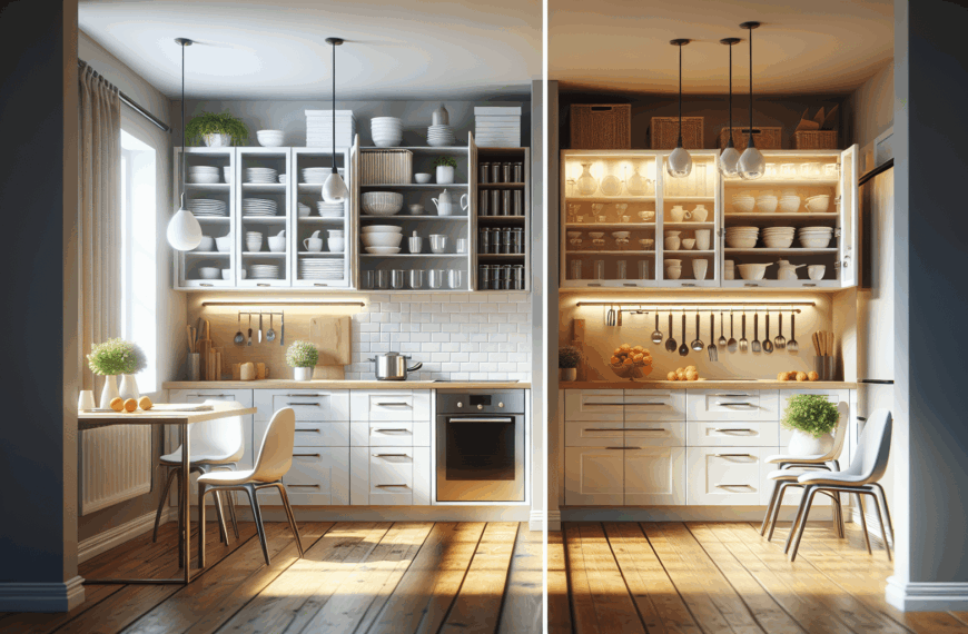 Renovación Radiante: Cocina Moderna con Estilo y Almacenamiento Óptimo