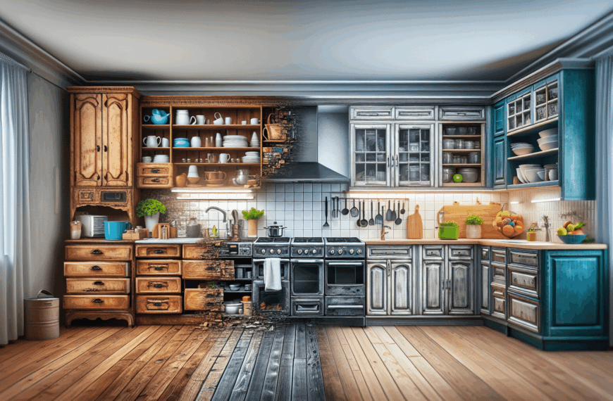 Renovación Asombrosa: La Evolución de una Cocina Anticuada