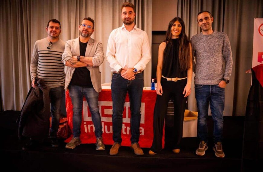 Víctor Manuel Arias Asume la Secretaría General de CCOO Industria Ciudad Real por Unanimidad