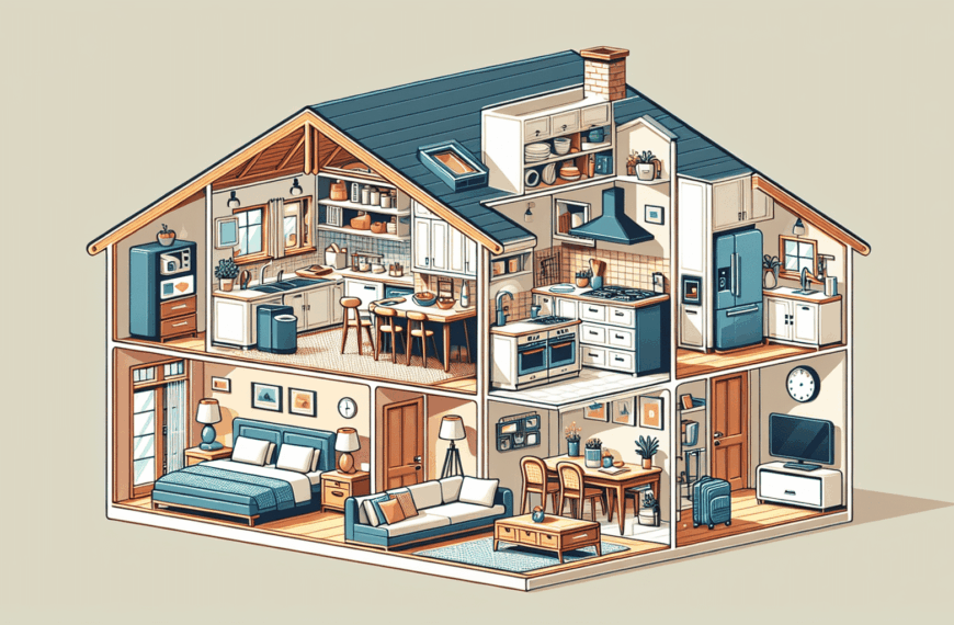 Hogar Amueblado y Equipado con Electrodomésticos, Listo para Habitar