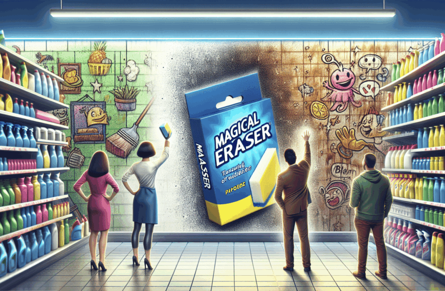 ¡Adiós a los Rozones! Mercadona Transformará la Limpieza de Paredes con su Borrador Mágico