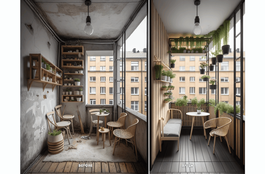 Renueva tu Balcón Estrecho con Ikea: Una Transformación Sorprendente y Económica