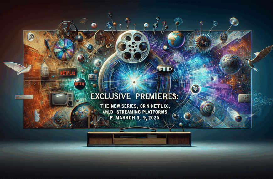 Estrenos Exclusivos: Las Nuevas Series Que Llegan a Netflix, Max y Más Plataformas de ‘Streaming’ Del 3 al 9 de Marzo de 2025
