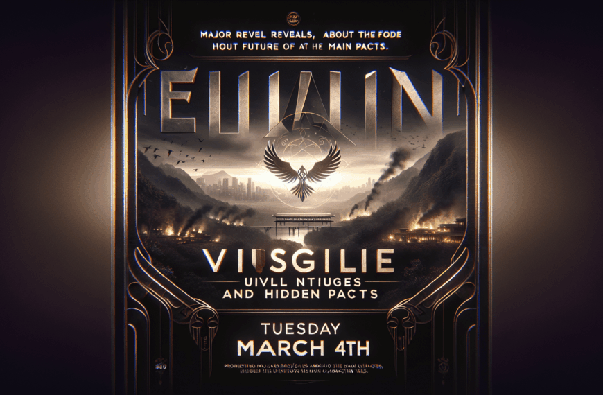 Desveladas Intrigas y Pactos Ocultos: El Episodio 540 de ‘La Promesa’ Revela el Futuro de Sus Protagonistas este Martes, 4 de Marzo