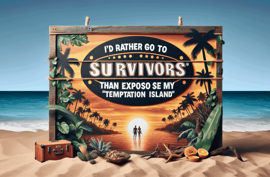 Preferiría ‘Supervivientes’ a Exponer mi Relación en ‘La Isla de las Tentaciones’