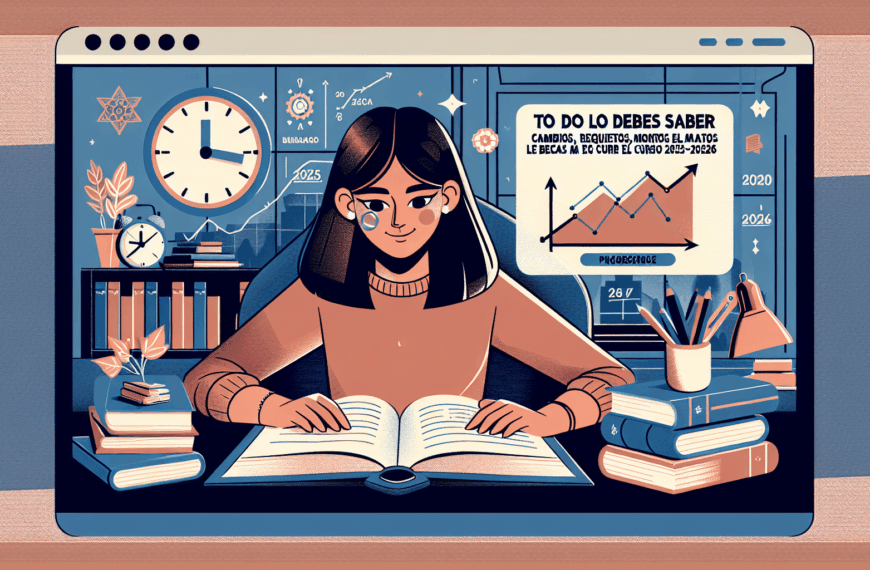 Guía Completa: Cambios, Requisitos y Asignaciones de las Becas MEC para el Curso 2025-2026