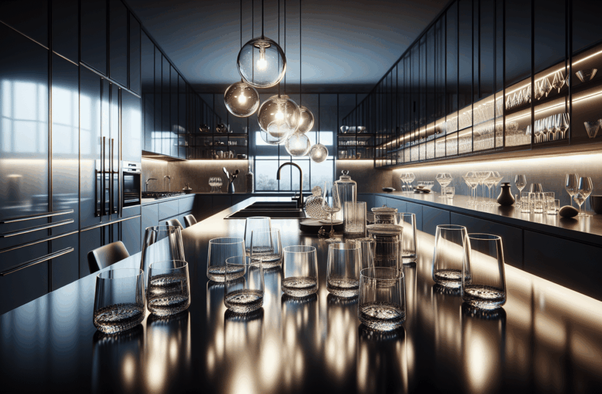 Natura Reaviva la Tendencia Duralex con Elegantes Vasos para Cocinas Modernas