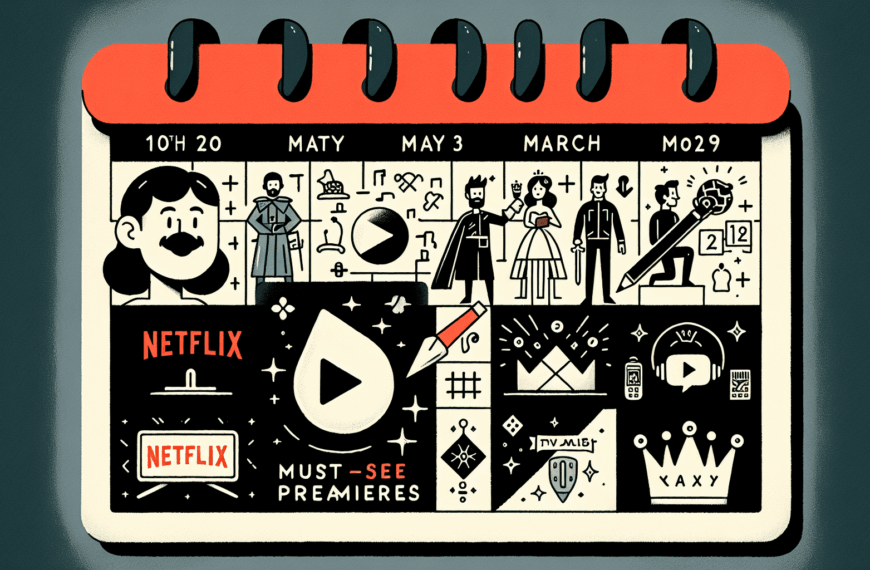 Estrenos Imperdibles en Streaming: Todas las Nuevas Series de Netflix, Max y Más del 10 al 16 de Marzo de 2025