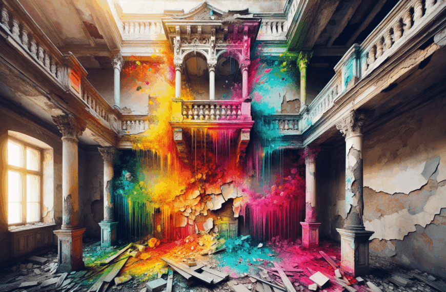 De Espacio Abandonado a Santuario de Color: La Renovación del Balcón