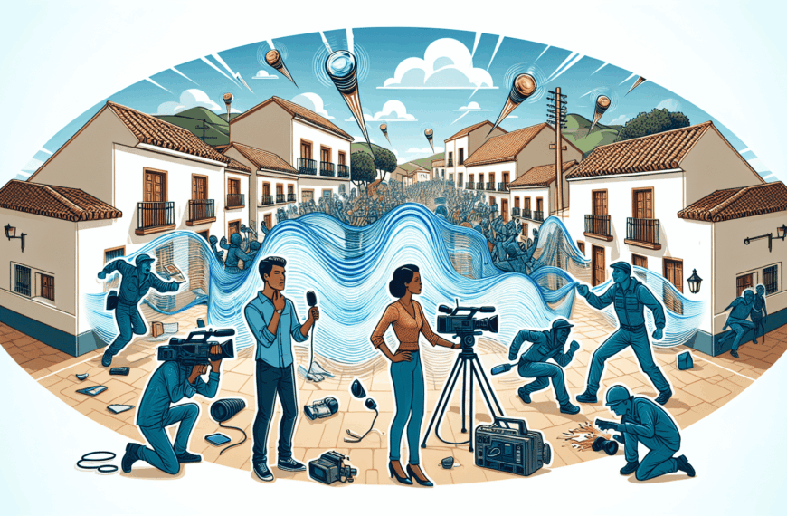 Violento ataque contra equipo de Canal Sur Noticias durante cobertura en Cártama, Málaga