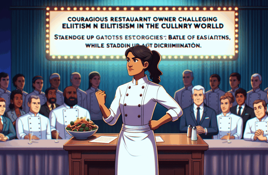Una valiente hostelera se enfrenta al elitismo en la cocina y denuncia discriminación en ‘Batalla de Restaurantes’