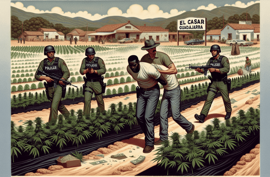 Desmantelada una Plantación Ilegal de Casi 500 Plantas de Marihuana en El Casar: Dos Detenidos en la Operación Policial