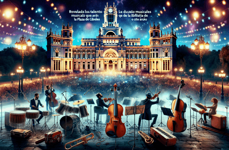 Descubre a los Talentos Musicales que Iluminarán la Plaza de Cibeles Este Año