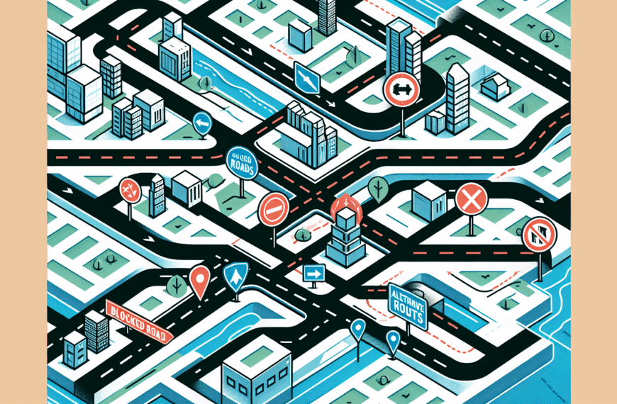 Explora las Rutas Alternativas: Información sobre Tramos Impedidos