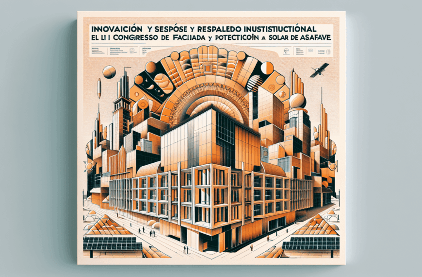 Innovación y Respaldo Institucional en el II Congreso de Fachadas y Protección Solar de ASEFAVE