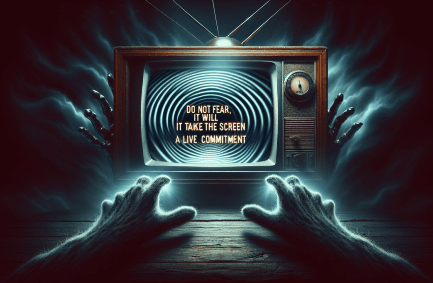 No Temas, Tomará la Pantalla TV: Un Compromiso en Vivo