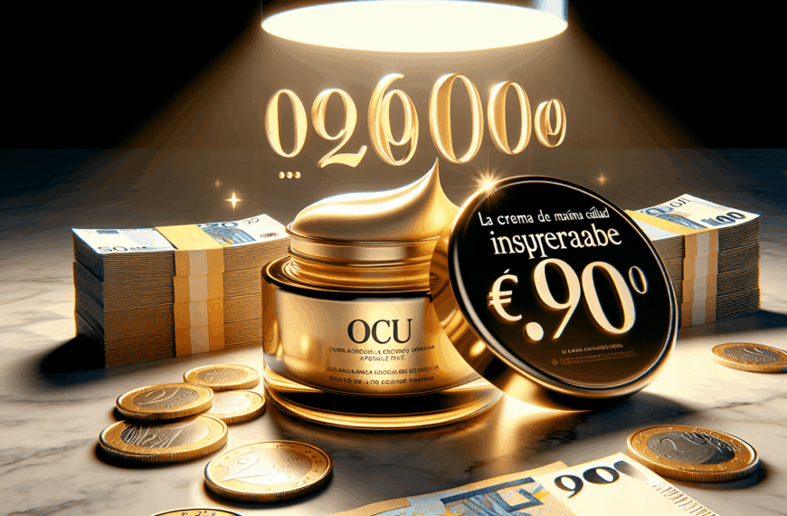 Descubre la Crema Top del Mercado: Calidad Premium a un Precio Inigualable, según OCU