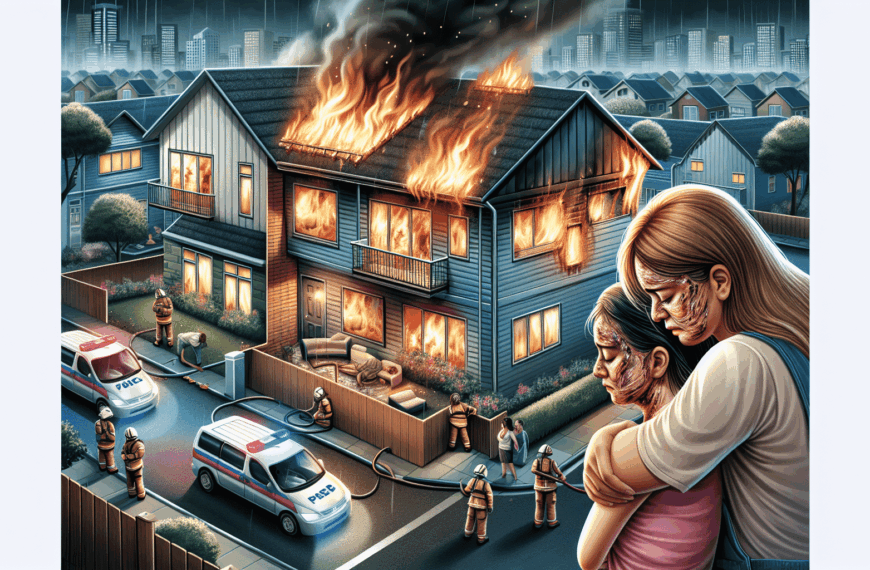 Incendio Devastador en Jerez: Dos Mujeres Heridas, una de Gravedad