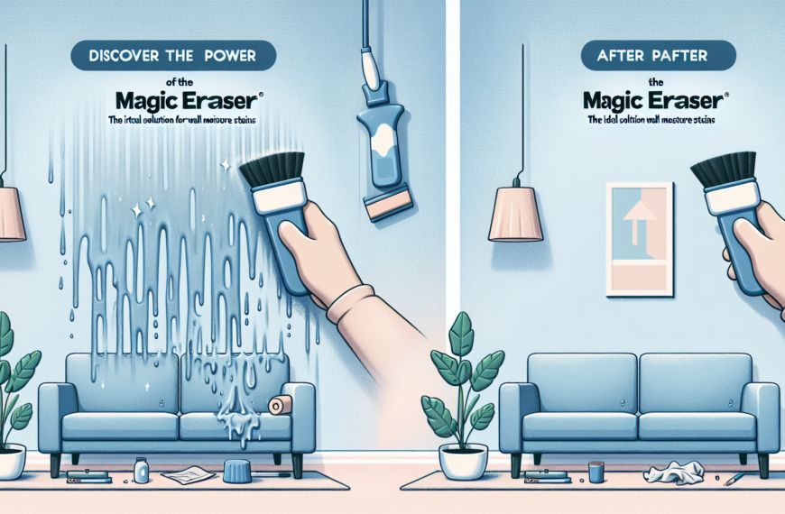 Descubre el Poder del Borrador Mágico de Mercadona: Solución Ideal para Manchas de Humedad en Paredes
