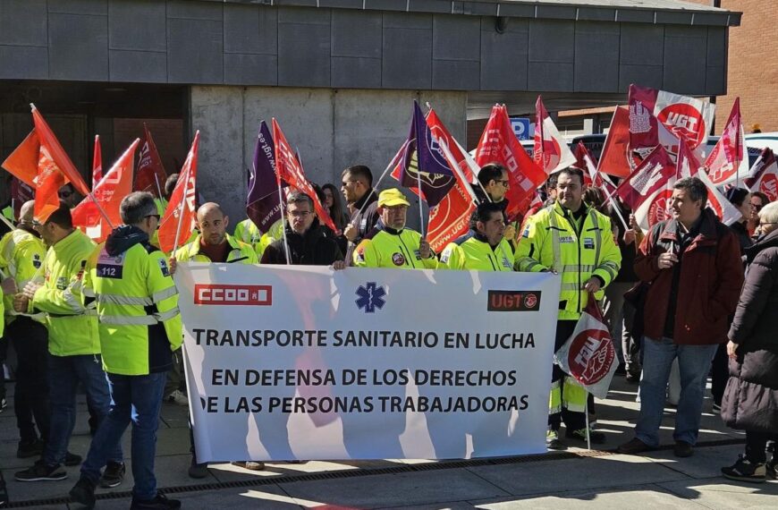 Amplia Participación en el Paro Parcial del Transporte Sanitario en Ciudad Real