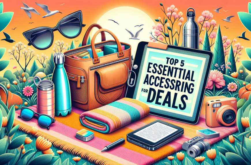 Top 5 Accesorios Esenciales para Aprovechar las Ofertas de Primavera en Amazon