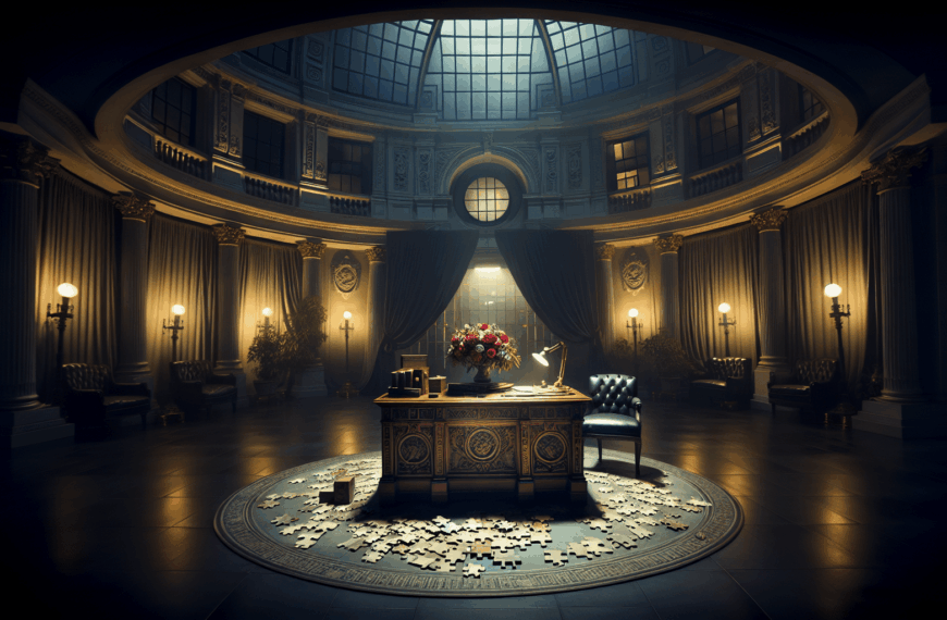 Intriga en la Casa Blanca: Misterio del Salón Oval