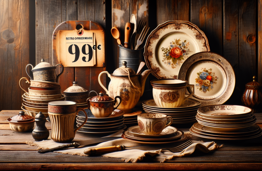 Vajilla Retro de Alcampo: Estilo Vintage Perfecto por Menos de 19€