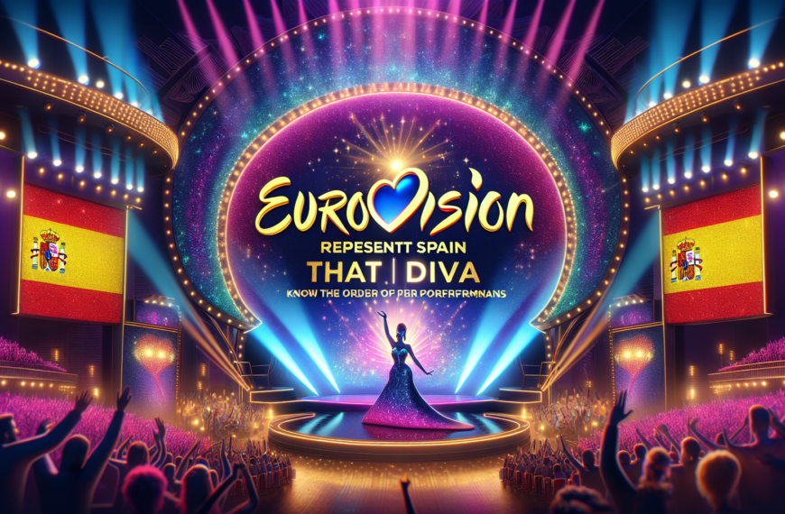 Melody Representará a España con ‘Esa Diva’ en Eurovisión: Conoce el Orden de Actuaciones de las Semifinales
