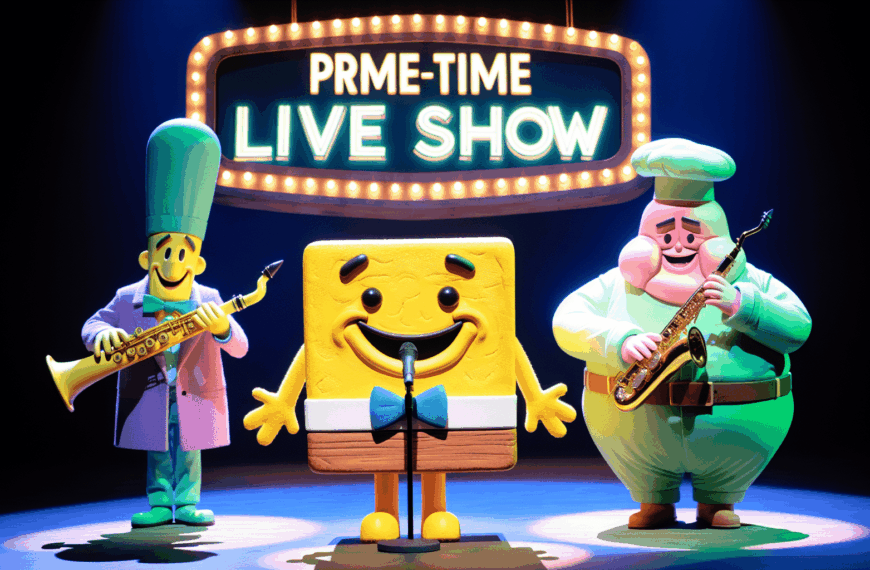 Bob Esponja y su Pandilla Cobran Vida en un Divertido Drama Viral en Saturday Night Live