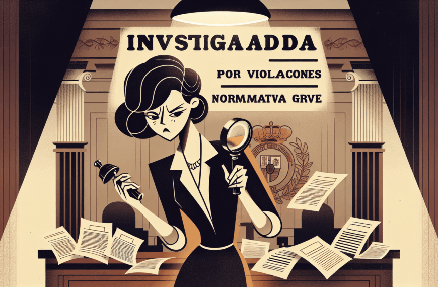 Makoke en el Punto de Mira: Investigada por Violaciones de Normativa Grave